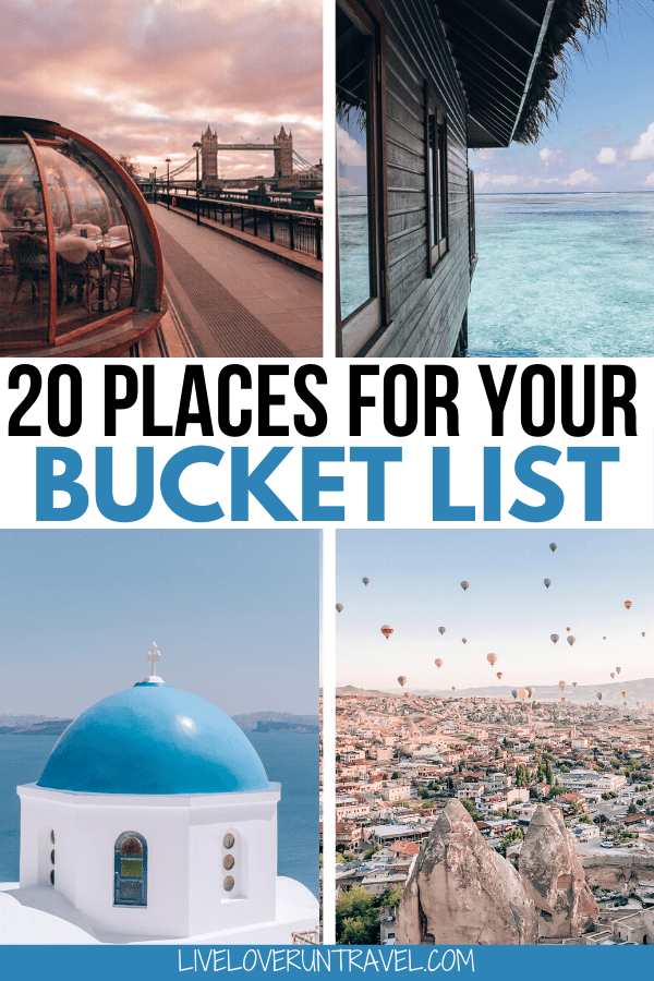 Bucket List Worthy The Top Places To Add To Your Travel Agenda